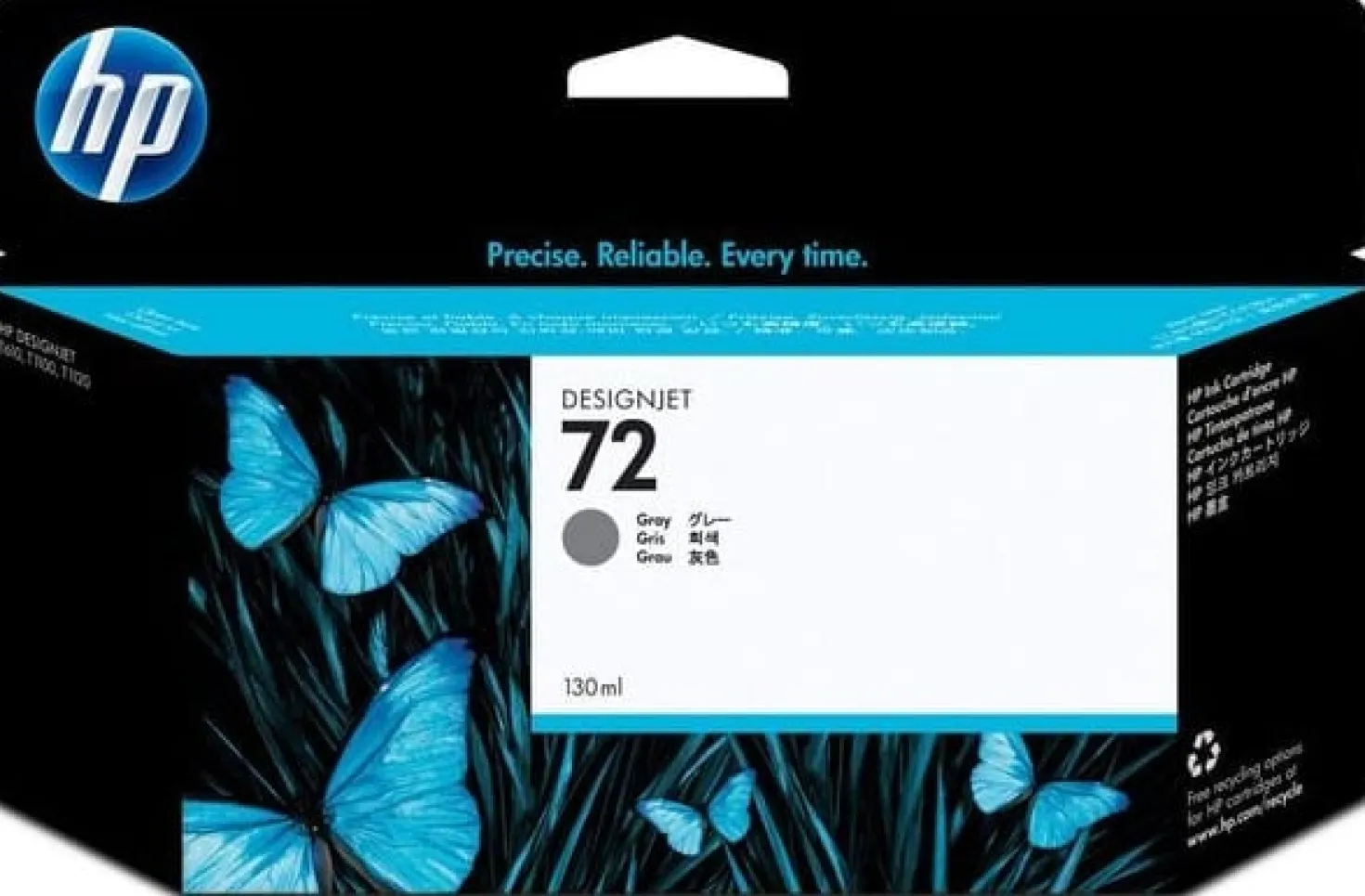 Ink-Jet Hp No72 Grey