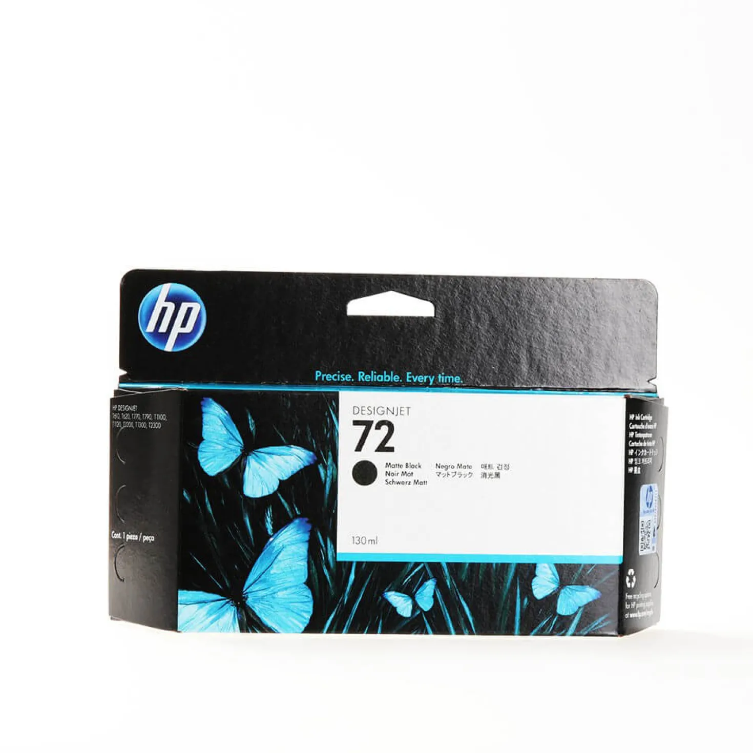 Ink-Jet HP No72 mattsvart