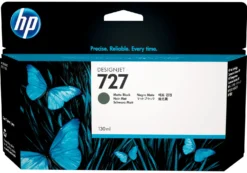 Ink-Jet HP No 727 matt svart 130ml