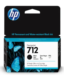 Ink-Jet HP No 712 38ml svart