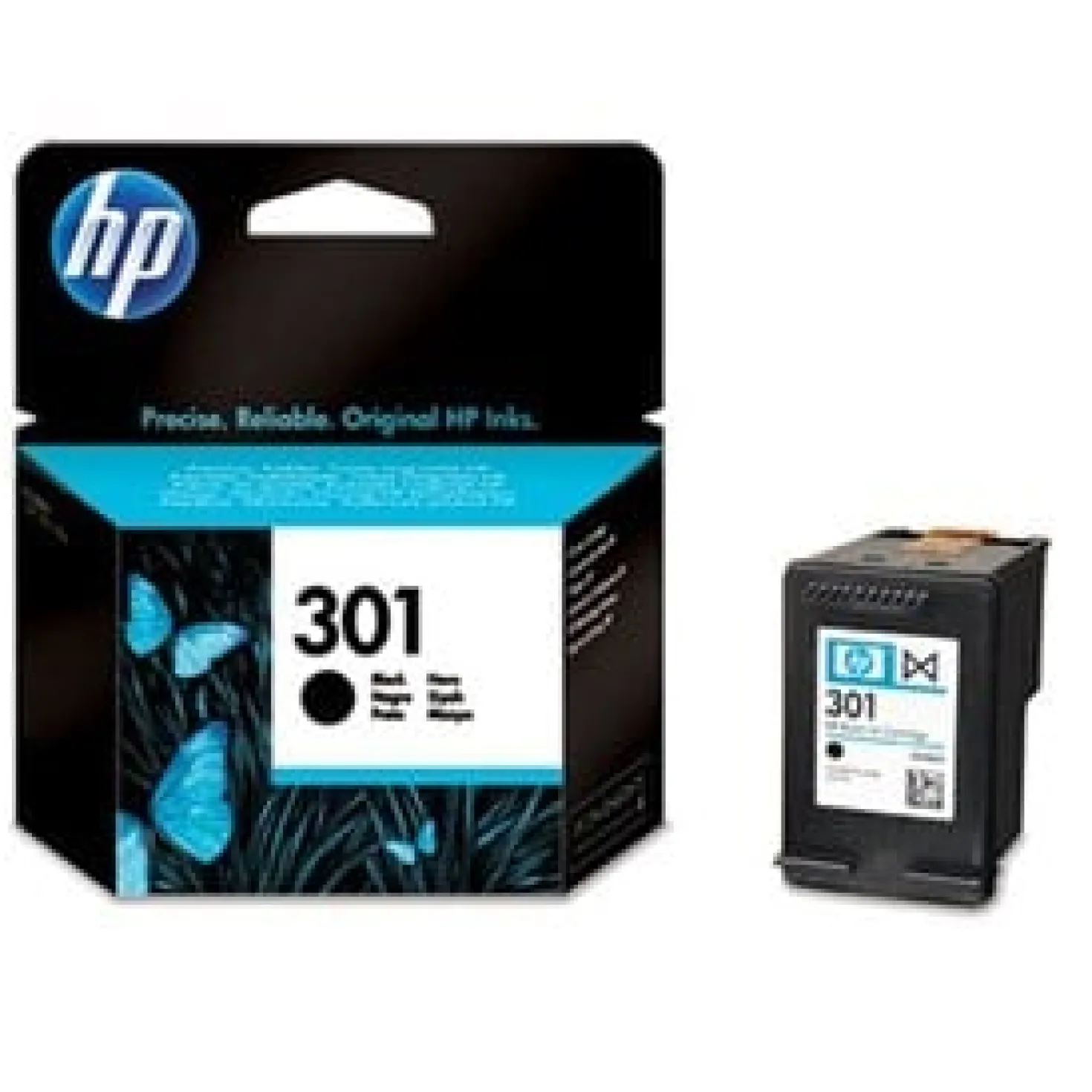 Ink-Jet HP No 301 svart