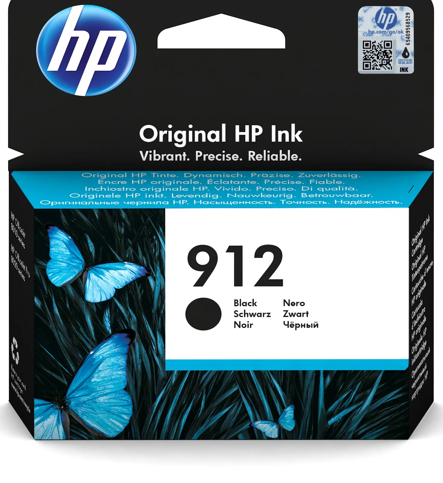 Ink-Jet HP No 912 svart