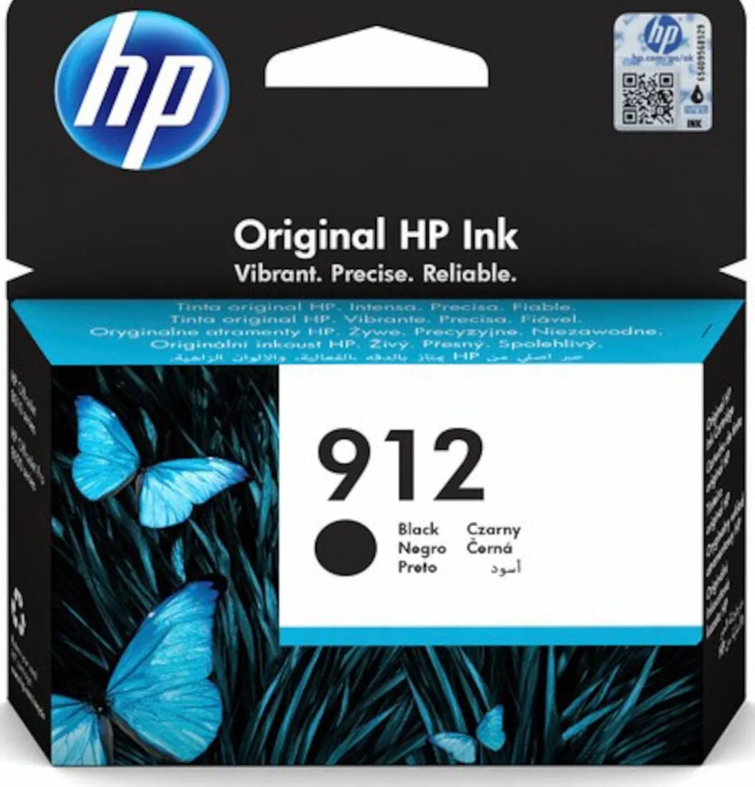 Ink-Jet HP No 912 svart