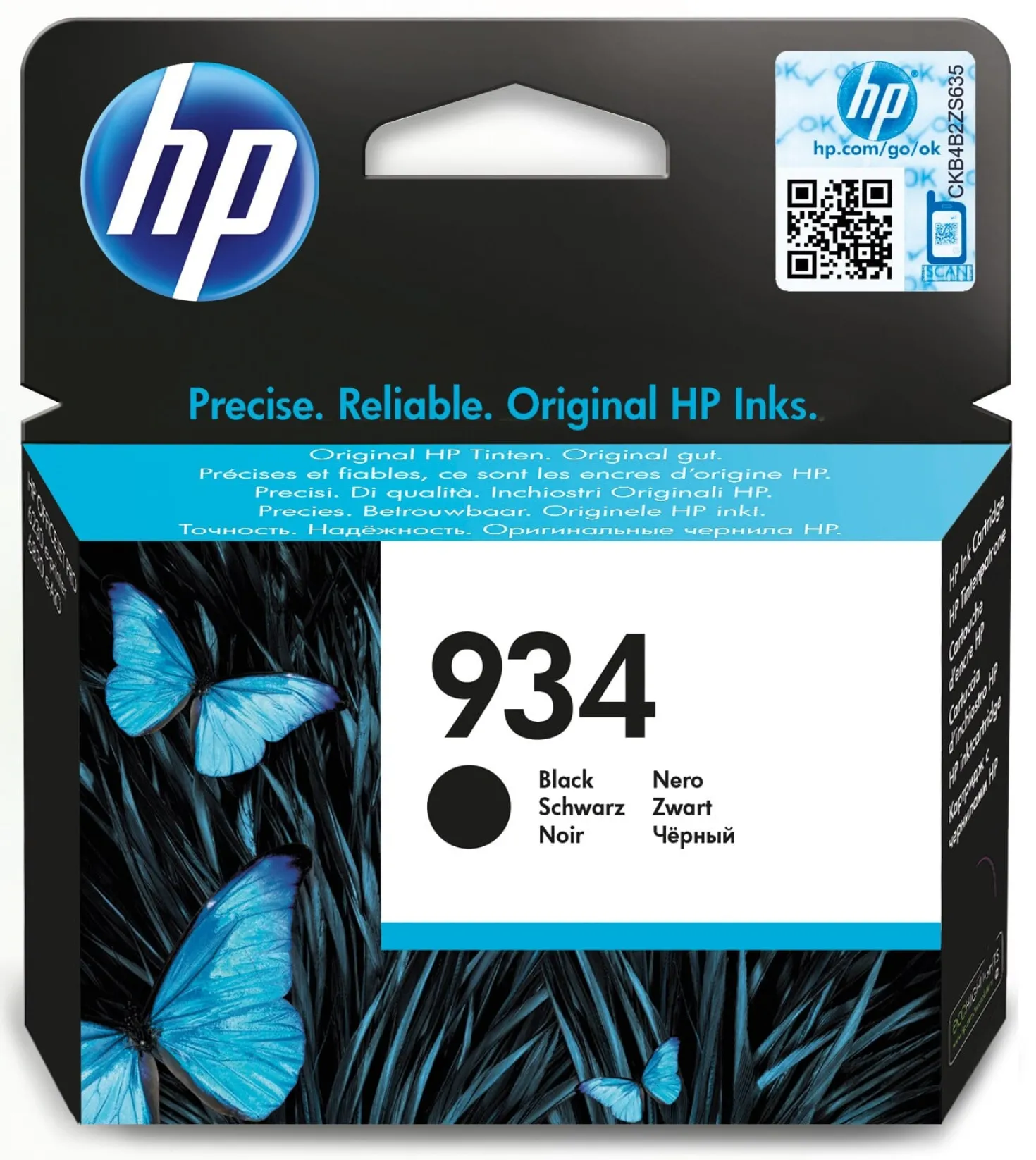 Ink-Jet HP No 934 svart
