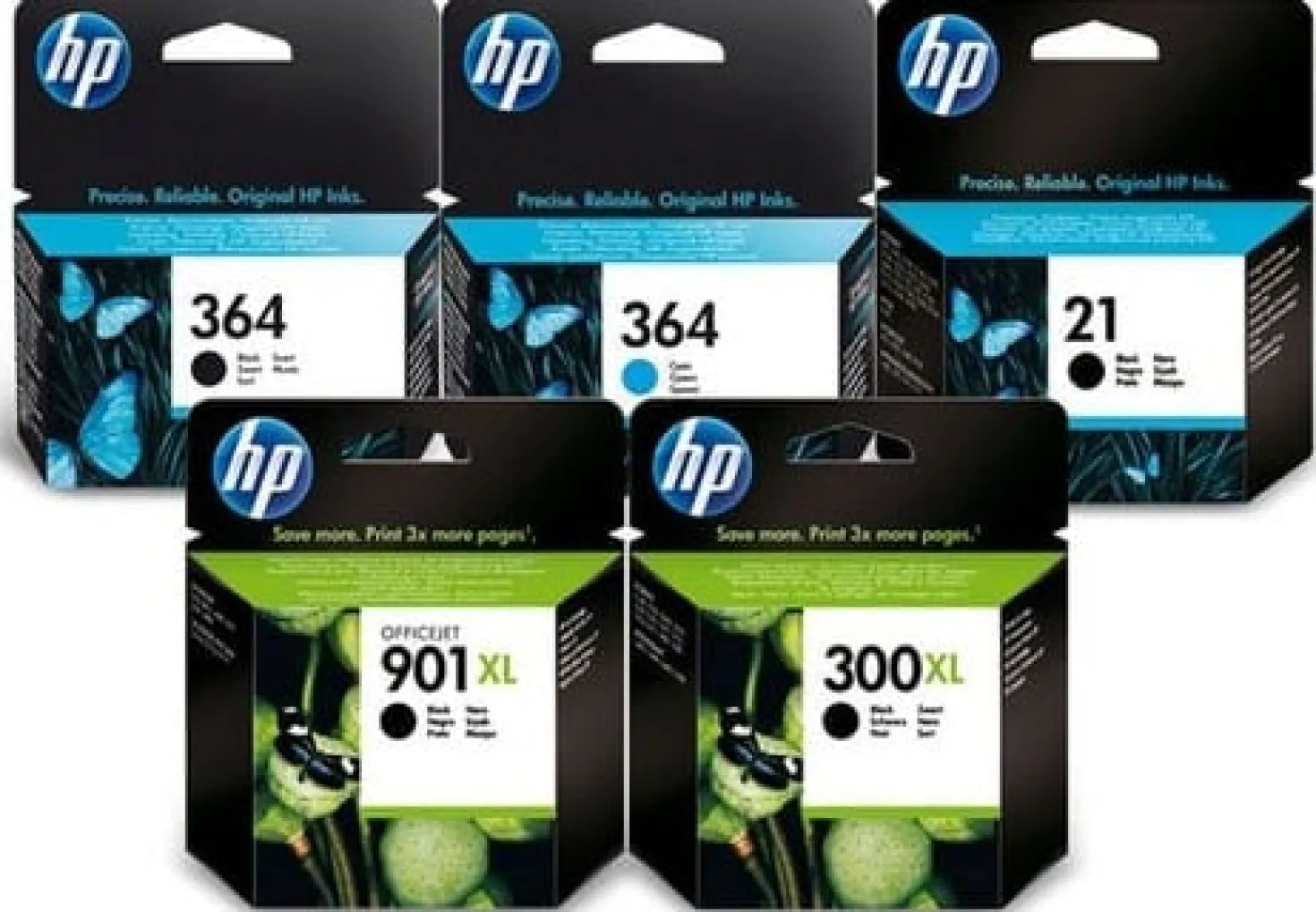 Ink-Jet HP No300 svart+trefärg