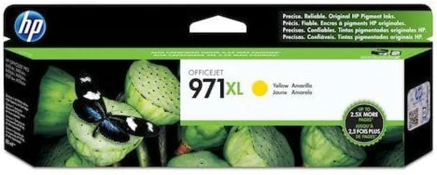 Ink-Jet HP No 971XL CN628AE gul