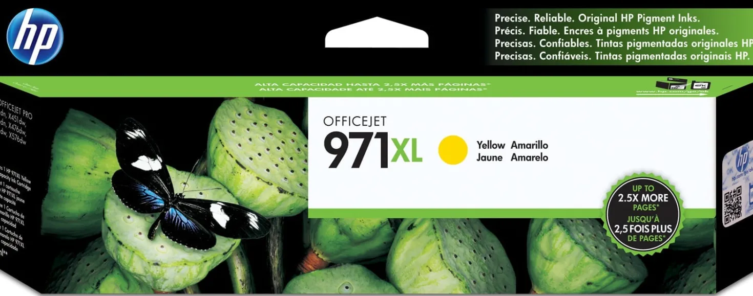 Ink-Jet HP No 971XL CN628AE gul