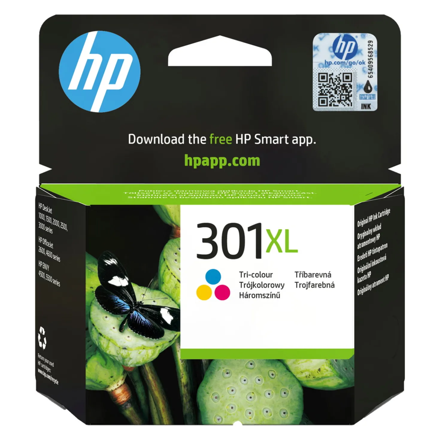 Ink-Jet HP No 301 XL 3-färg