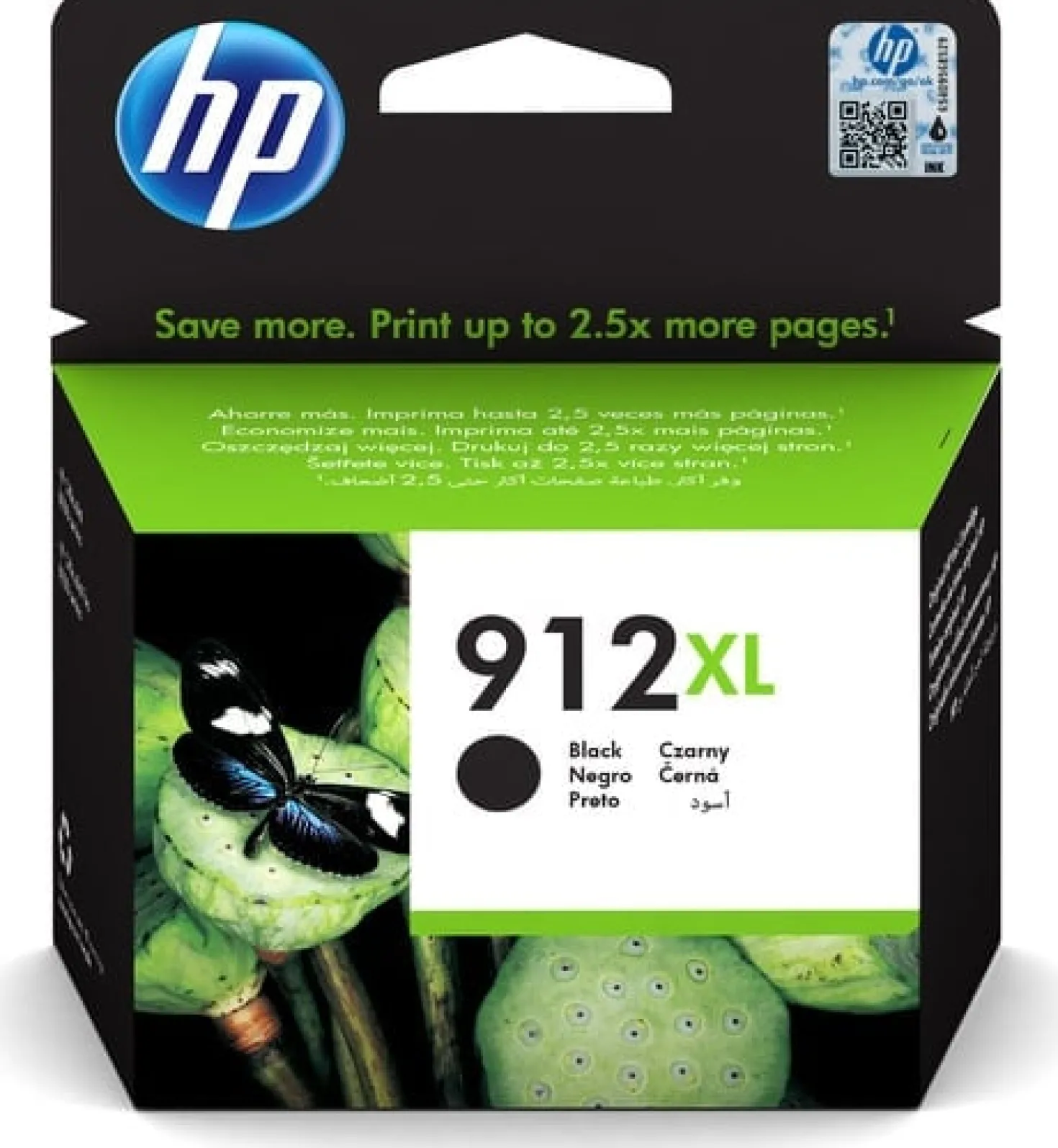 Ink-Jet HP No 912 XL svart