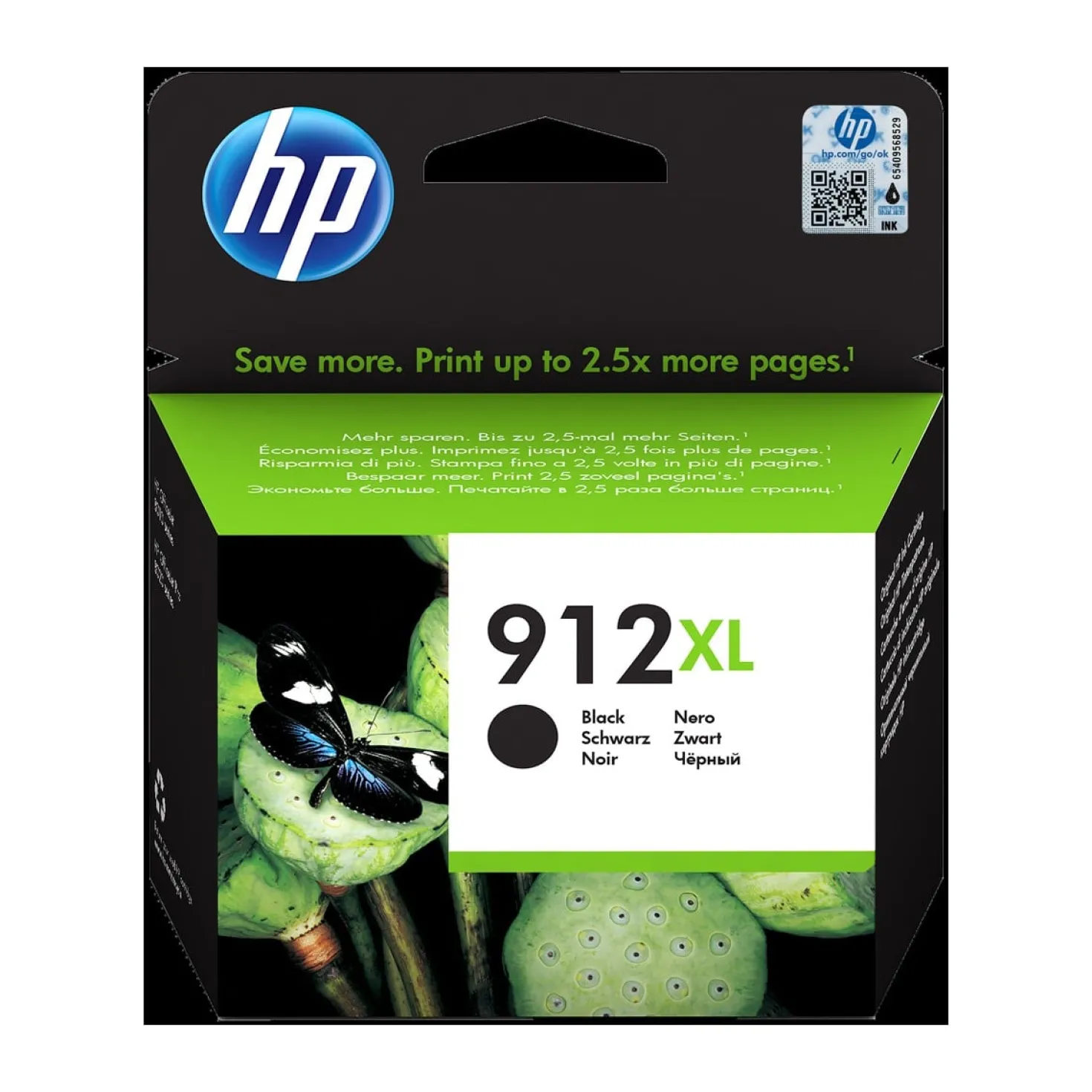 Ink-Jet HP No 912 XL svart