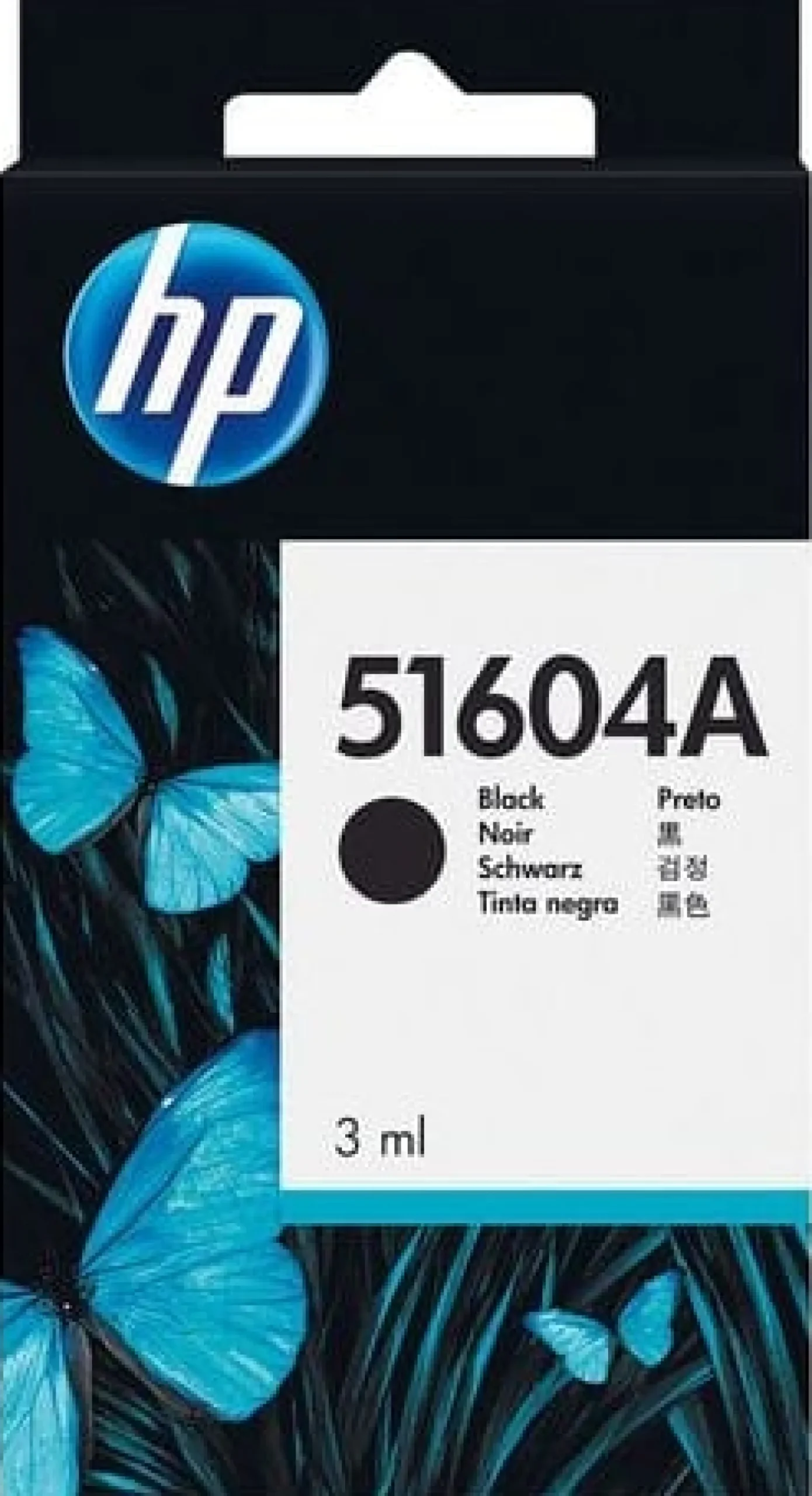 Ink-Jet HP Thinkj/Quietjet svart