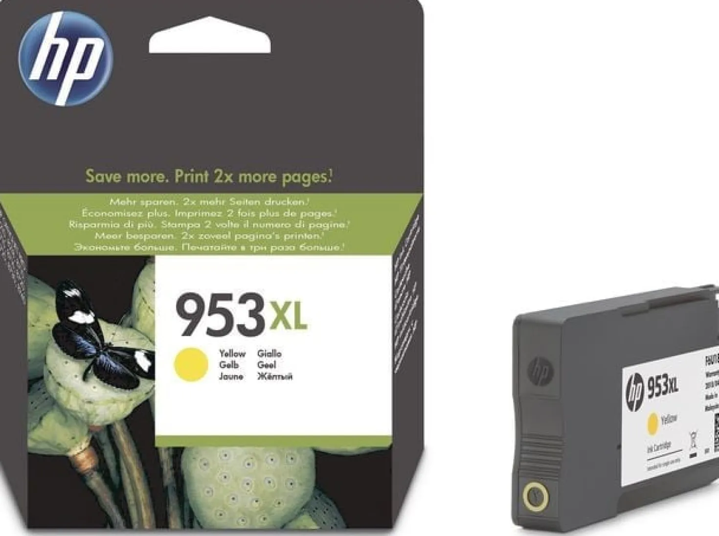 Ink-Jet Hp 953XL gul