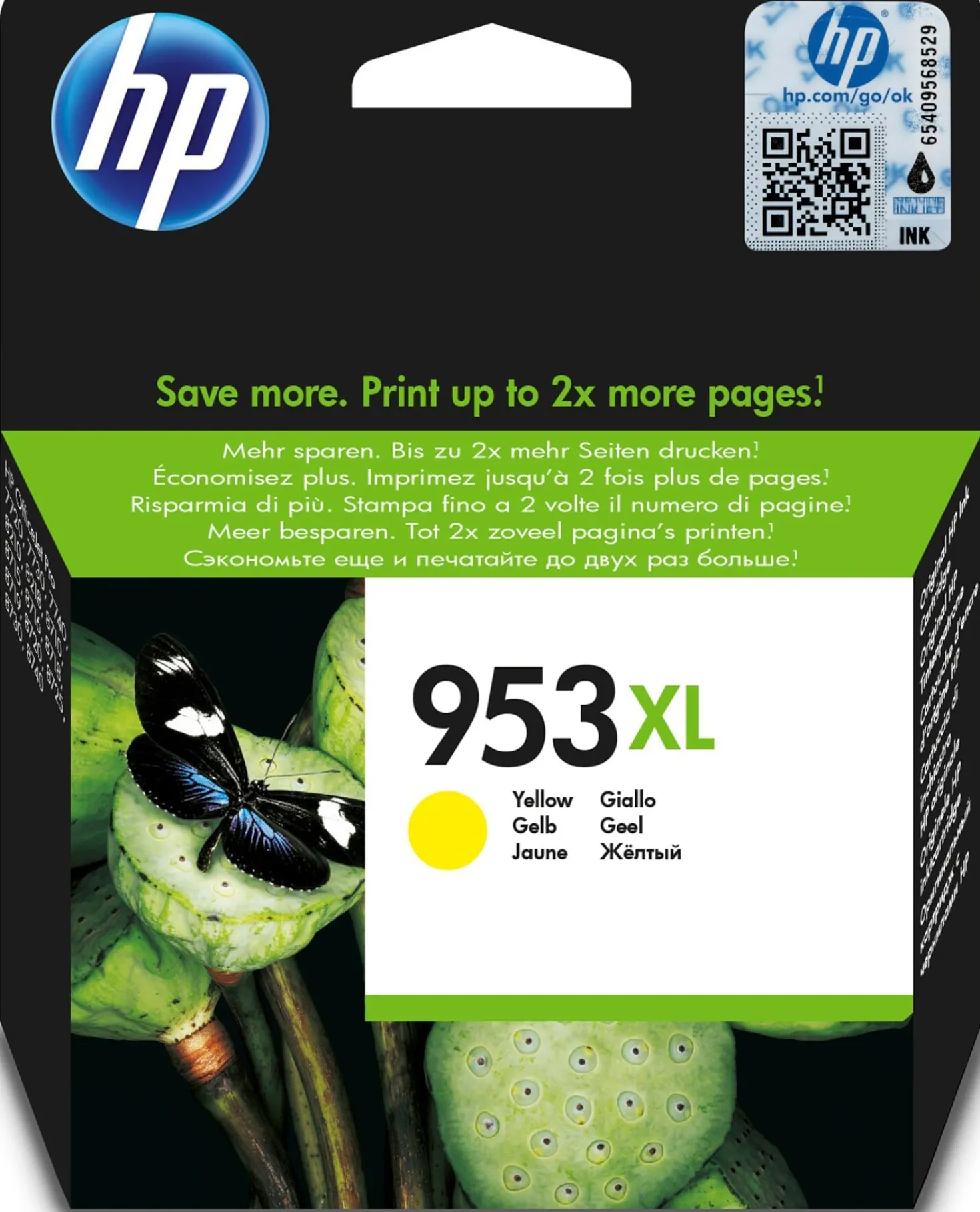 Ink-Jet Hp 953XL gul