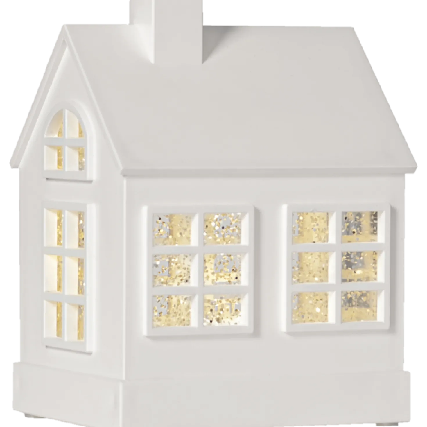Inomhusdekoration Star Trading Vinter LED, varmvit, timer, 23 cm