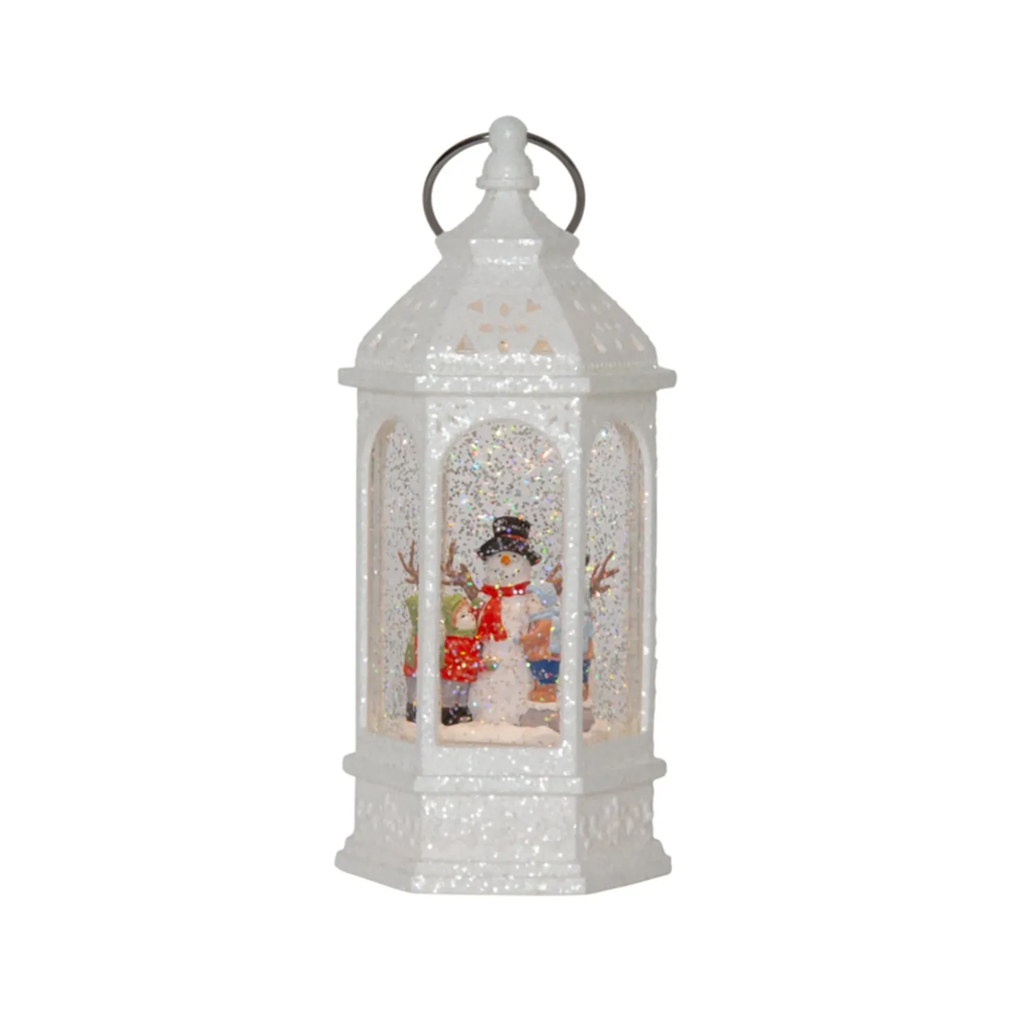 Inomhusdekoration Star Trading Vinter LED, varmvit, timer, 23 cm