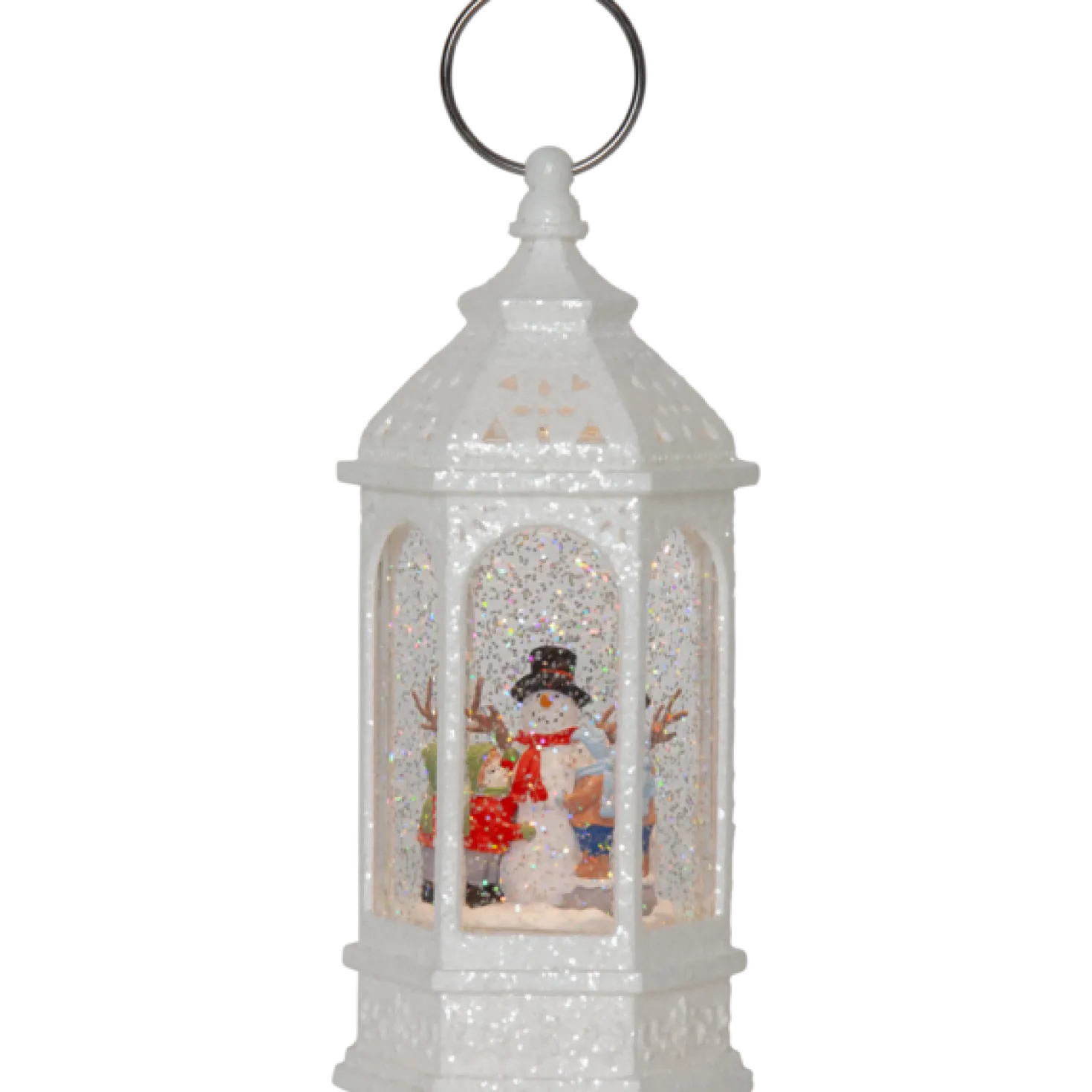 Inomhusdekoration Star Trading Vinter LED, varmvit, timer, 23 cm