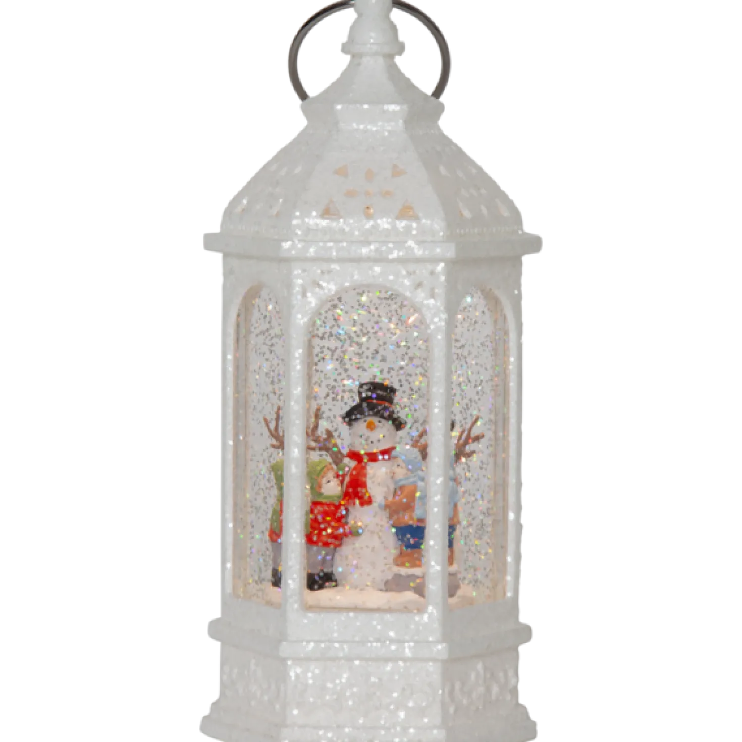 Inomhusdekoration Star Trading Vinter LED, batteridrivet, timer, 22,5 cm