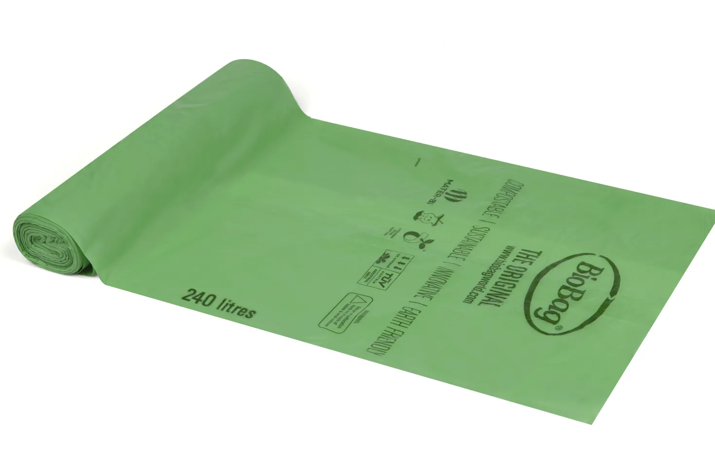 Insatssäck BioBag Komposterbar 240L per rulle