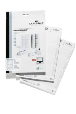 Insticksetiketter Durable Namnskylt 60x90mm, 160 st