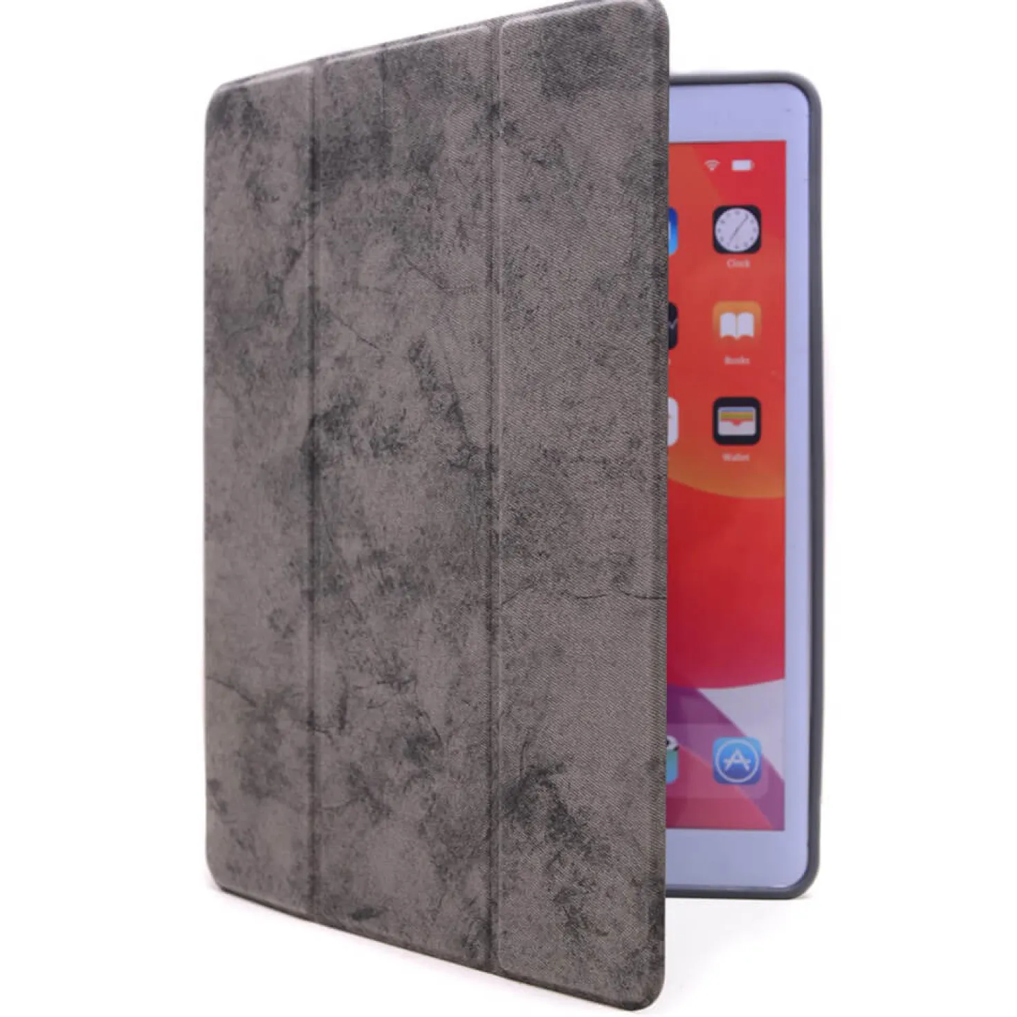 iPadfodral Gear, iPad 10,2" och 10,5" 2019–2021, grå, Apple Pencil-hållare