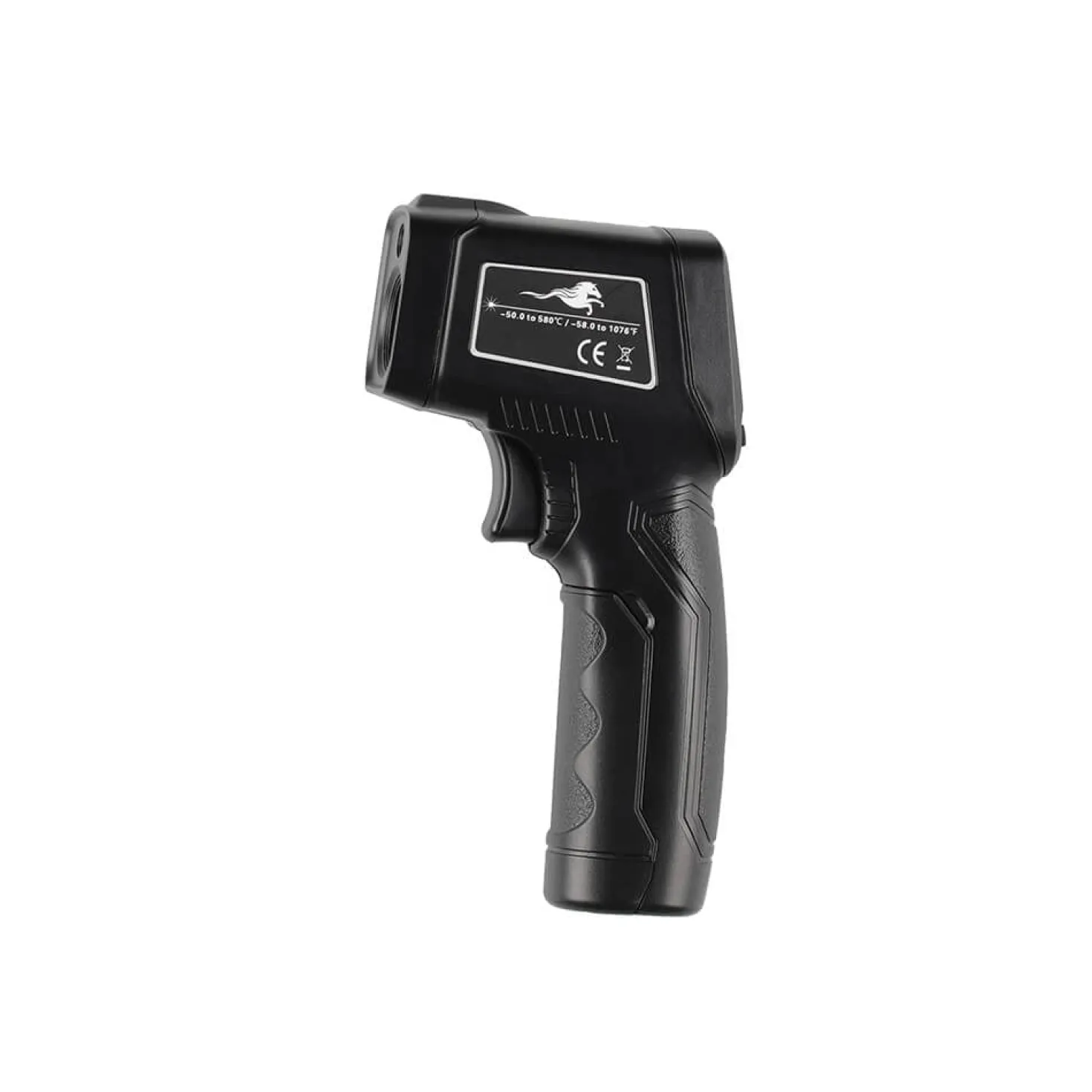 IR-termometer MUSTANG, -50°C till +580°C, svart