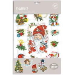 Julbokmärken Playbox, blandade motiv, 67-pack