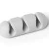 Kabelhållare Durable CAVOLINE CLIP 3, självhäftande, 3 kablar