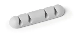 Kabelhållare Durable CAVOLINE CLIP 4, självhäftande, 4 kablar