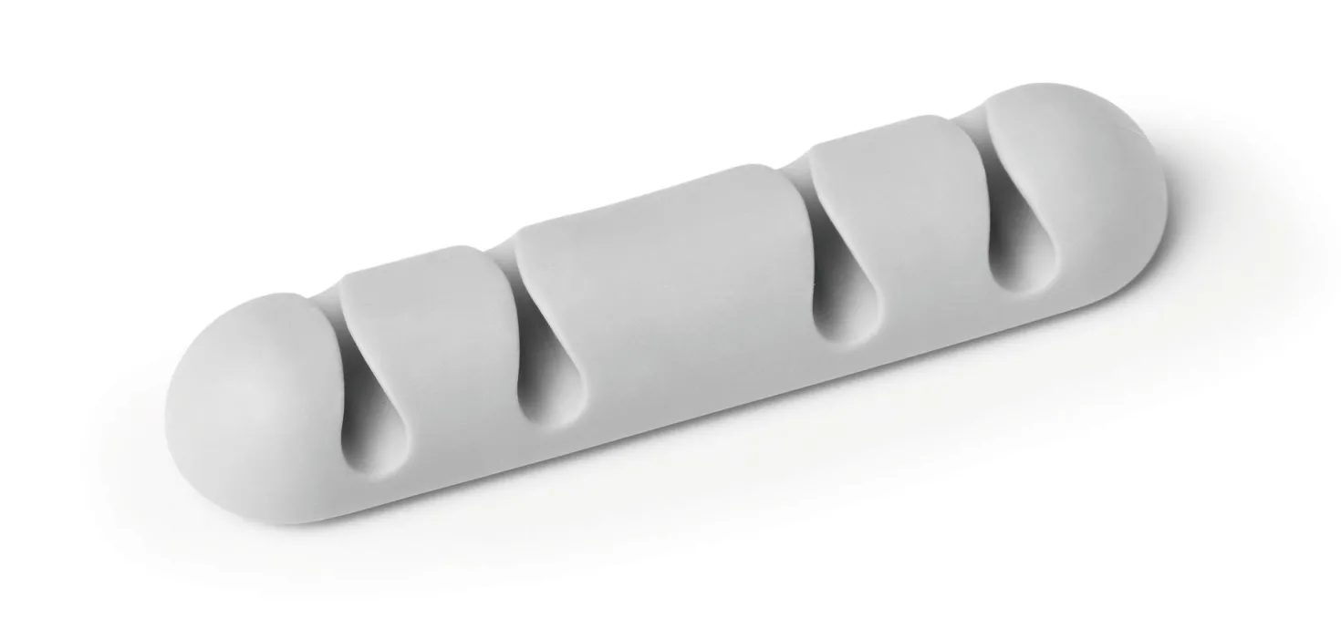 Kabelhållare Durable CAVOLINE CLIP 4, självhäftande, 4 kablar