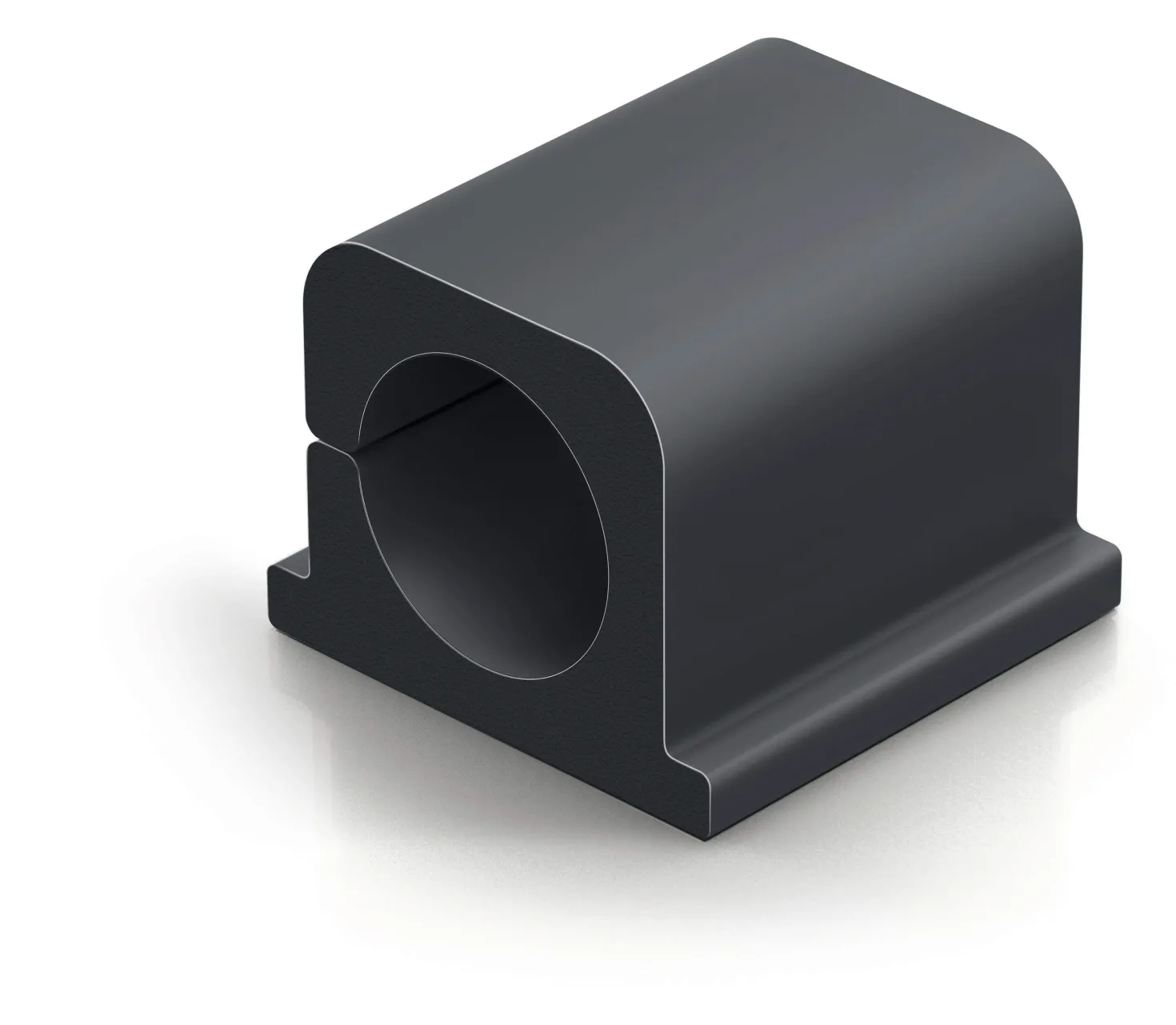 Kabelhållare Durable CAVOLINE CLIP PRO 2, självhäftande, 2 kablar