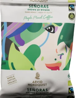 Kaffe Arvid Nordquist Señoras Koffeinfritt, mörkrost, 48x125g