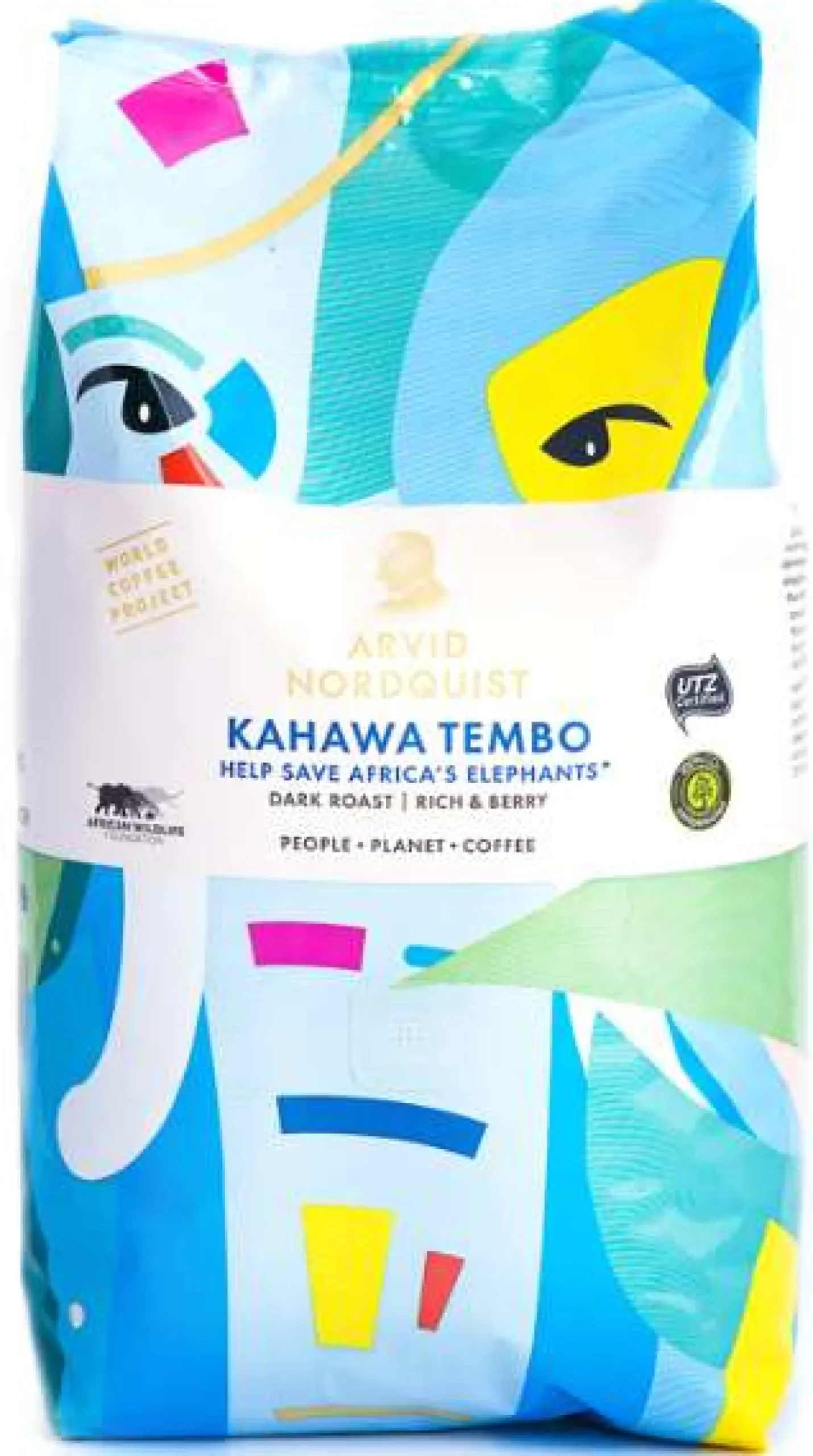 Kaffebönor Arvid Nordquist Kahawa Tembo, 6x750g