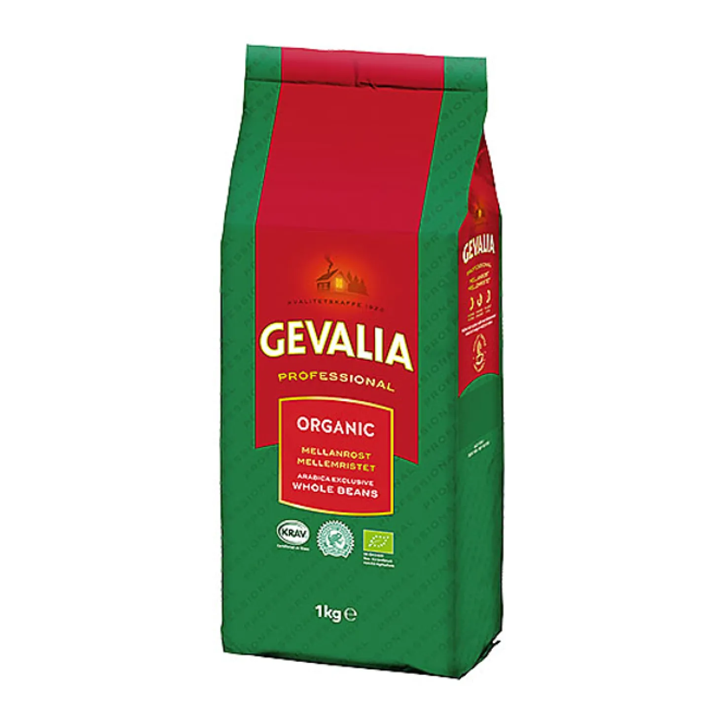 Kaffebönor Gevalia Ekologiskt, hela bönor, 1000 g