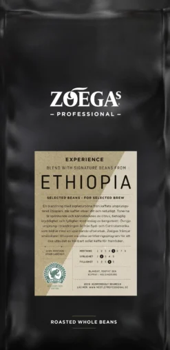 Kaffebönor Zoégas Professional Experience Ethiopia, hela bönor, 750 g