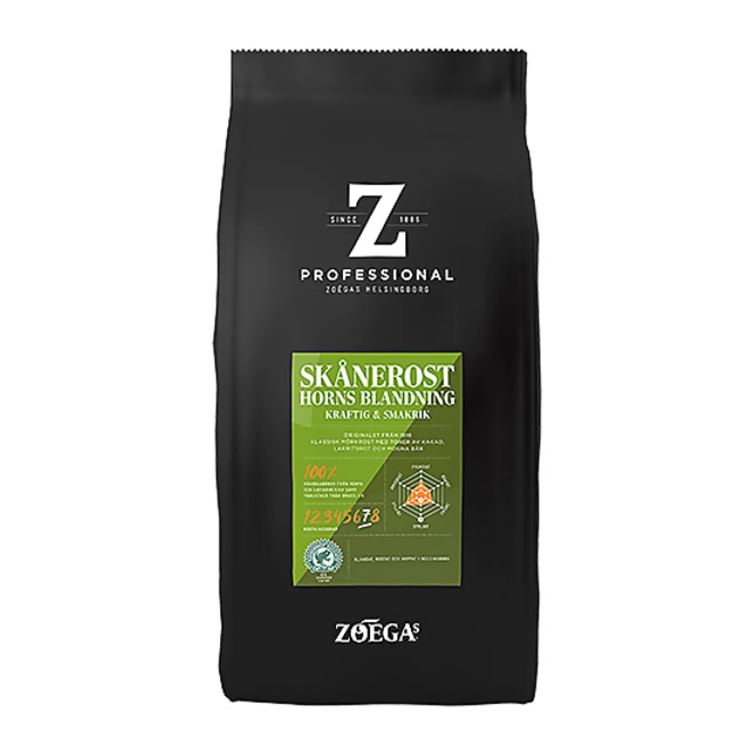 Kaffebönor Zoégas Skånerost Mörkrost 100% Arabica, 750 g