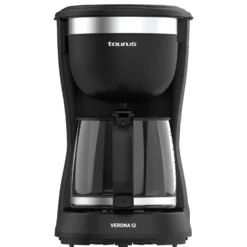 Kaffebryggare TAURUS Verona 12, 680W, 12 koppar, svart