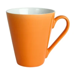 Kaffemugg Attila Stengods, 20 cl, orange