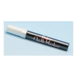Kalkpenna Bistro, vit, 6 mm spets, 6 st