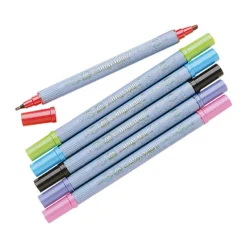 Kalligrafipenna Zig Calligraphy II TC-3100, 6-pack, blandade färger