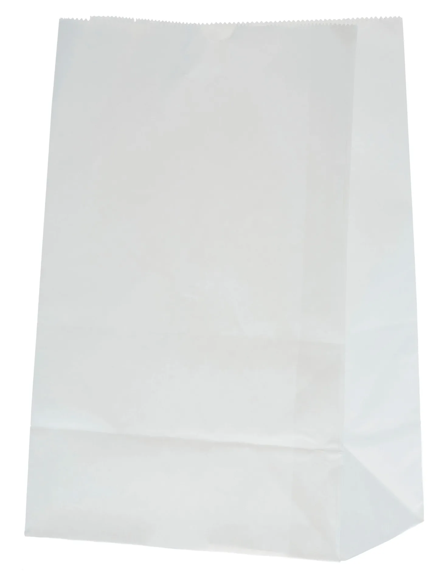 Kanisterpåse Kraftpapper Vit, 12x7x20 cm, 1000 st