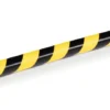 Kantskydd Durable E8R, svart/gul varningsmarkering, stötdämpande