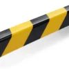 Kantskydd Durable E8, självhäftande, svart/gul varning