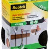 Kardborrband Scotch Strong Dual Lock, 25mm x 1,2m, svart