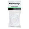 Kardborrband Tesa Självhäftande, vit, 20 mm x 1 m