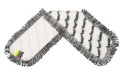 Kardborrmopp Activa White Mikrofiber, 40 cm