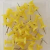 Kartnålar Actual Push-pins, gul, 30 st