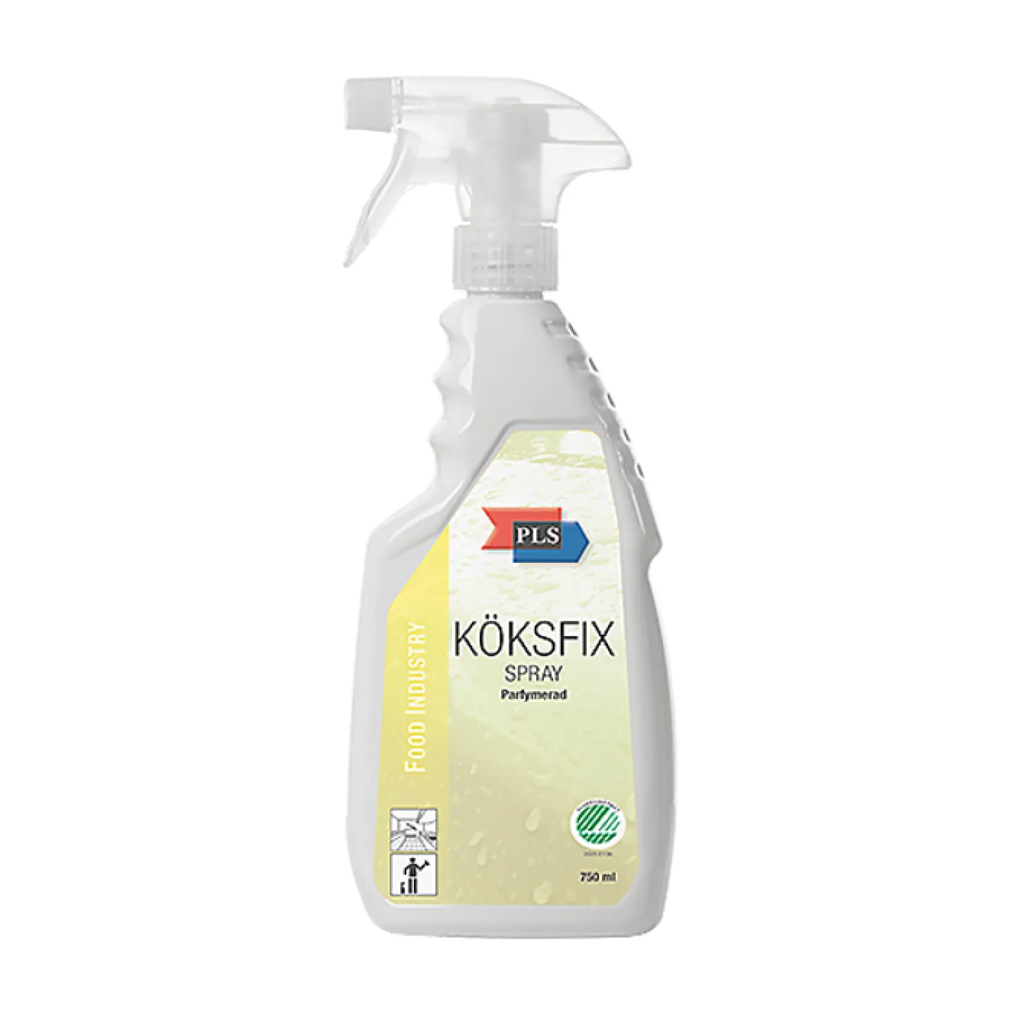Köksrengöring PLS Köksfix Spray, Svanenmärkt, 750 ml