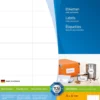 Klisteretiketter Herma Premium 4450, 70x32 mm, 2700 st