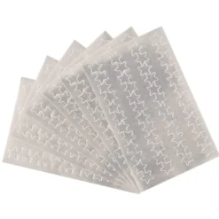 Klistermärken Playbox Silverstjärnor, 13 mm