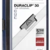 Klämmapp Durable DURACLIP 30, transparent framsida, metallklämma